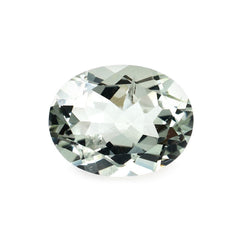GREEN AMETHYST CUT OVAL (C-1/HI) 13X10MM 5.05 Cts.