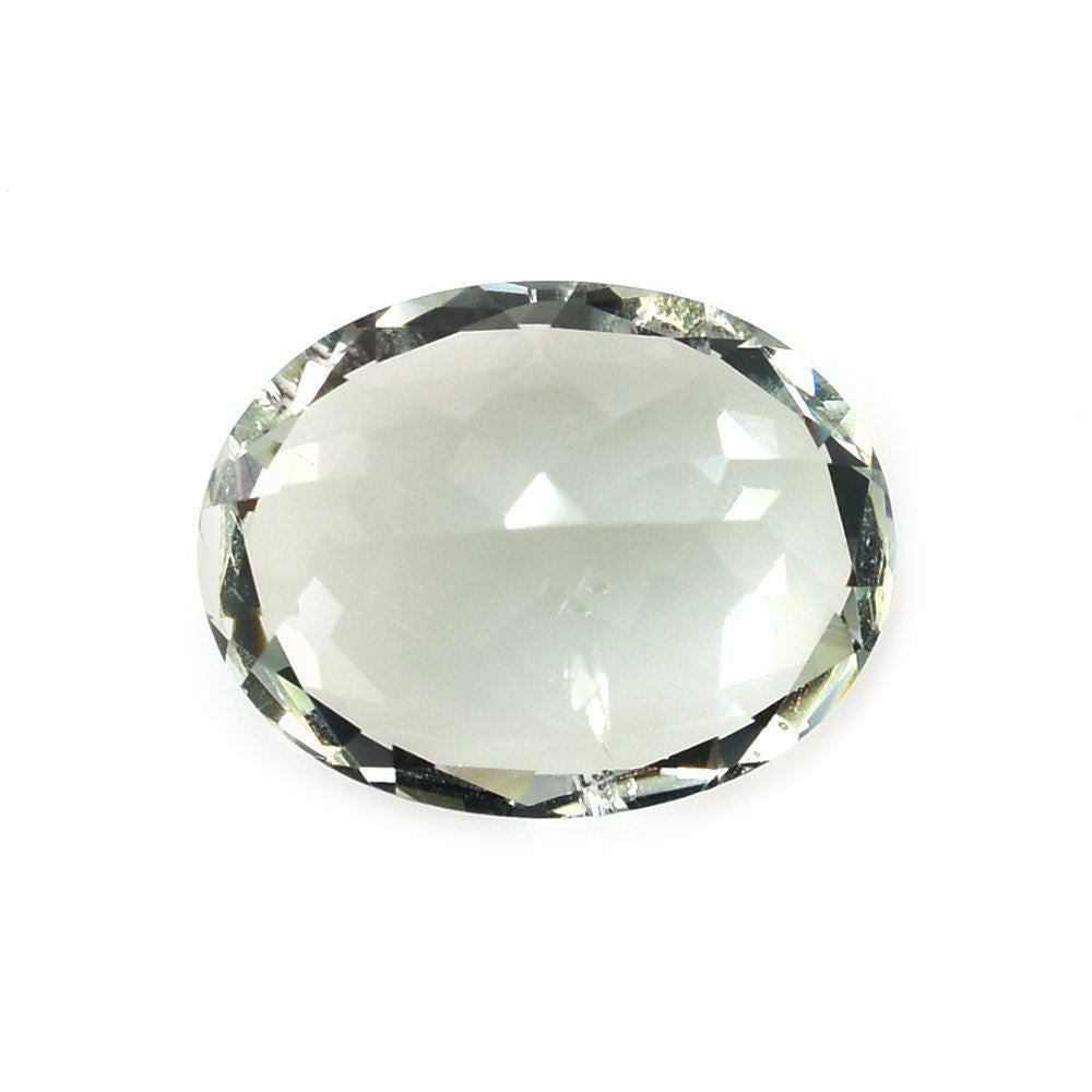 GREEN AMETHYST CUT OVAL (C-1/HI) 13X10MM 5.05 Cts.
