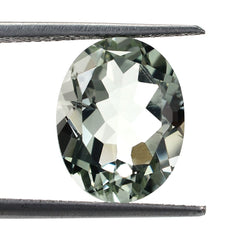 GREEN AMETHYST CUT OVAL (C-1/HI) 13X10MM 5.05 Cts.