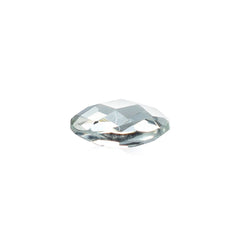 GREEN AMETHYST CHECKER CUT BRIOLETTE OVAL (C-3/CLEAN) 7X5MM 0.68 Cts.