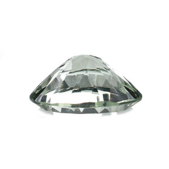 GREEN AMETHYST CONCAVE CUT OVAL (C-1/CLEAN) 13.50X10.00MM 4.55 Cts.