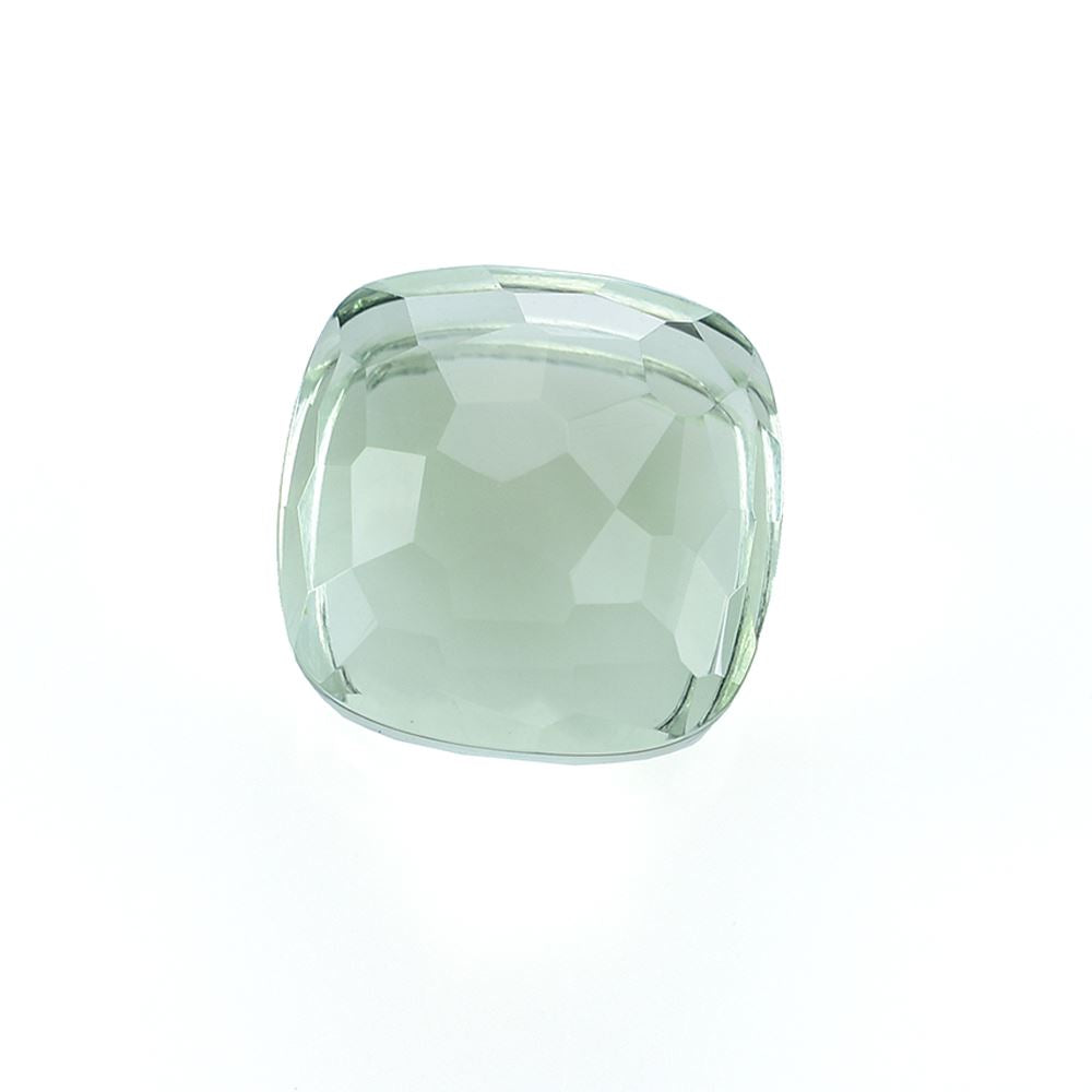 AMETHYST GREEN IRREGULAR CUT BOTTLE CORK (C-1) (CLEAN) 10.50X10.50 MM TH-8.60 MM 7.25 Cts.