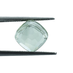 AMETHYST GREEN IRREGULAR CUT BOTTLE CORK (C-1) (CLEAN) 10.50X10.50 MM TH-8.60 MM 7.25 Cts.