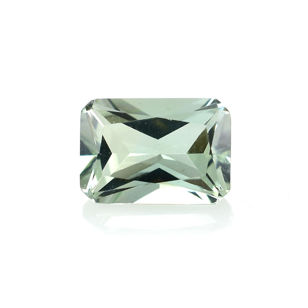 GREEN AMETHYST RADIANT CUT OCTAGON (C-1/CLEAN) 8.50X6.00 MM 1.53 Cts.
