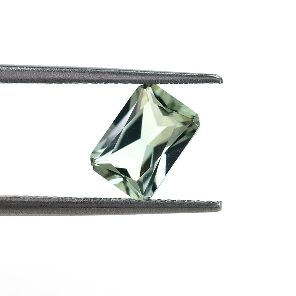 GREEN AMETHYST RADIANT CUT OCTAGON (C-1/CLEAN) 8.50X6.00 MM 1.53 Cts.