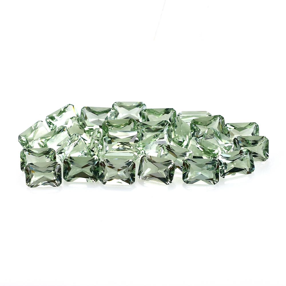 GREEN AMETHYST RADIANT CUT OCTAGON (C-1/CLEAN) 8.50X6.00 MM 1.53 Cts.