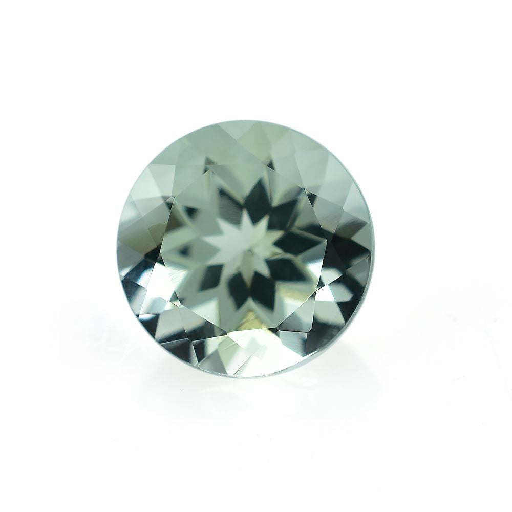 GREEN AMETHYST CUT ROUND(APECIAL) 10.00X10.00 MM 3.20 Cts.