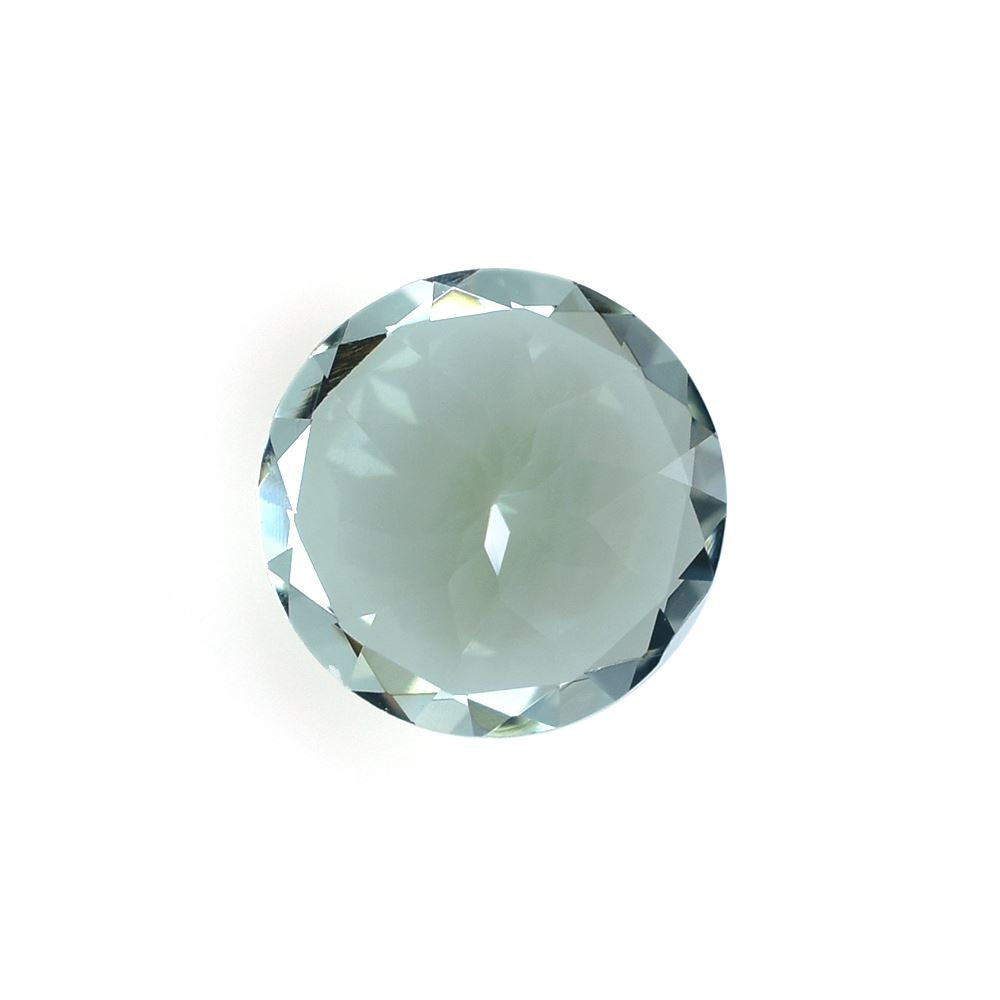 GREEN AMETHYST CUT ROUND(APECIAL) 10.00X10.00 MM 3.20 Cts.