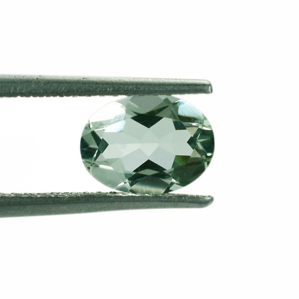 GREEN AMETHYST CUT OVAL (SPECIAL/CLEAN) 8.00X6.00 MM 1.06 Cts.