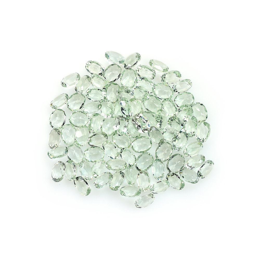 GREEN AMETHYST CUT OVAL (C2/CLEAN) 9.00X7.00MM 1.67 Cts.