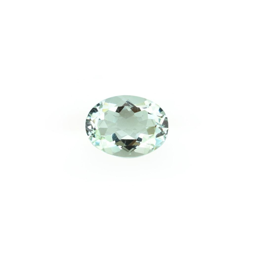 GREEN AMETHYST CUT OVAL (C2/CLEAN) 12.00X9.00MM 3.31 Cts.