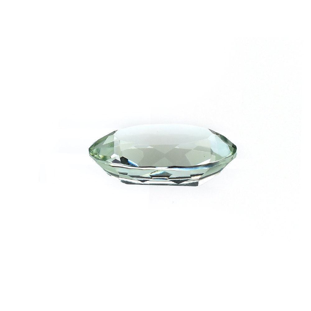 GREEN AMETHYST CUT OVAL (C3/CLEAN) 12.00X9.00MM 3.26 Cts.