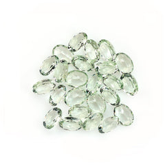 GREEN AMETHYST CUT OVAL (C3/CLEAN) 12.00X9.00MM 3.26 Cts.