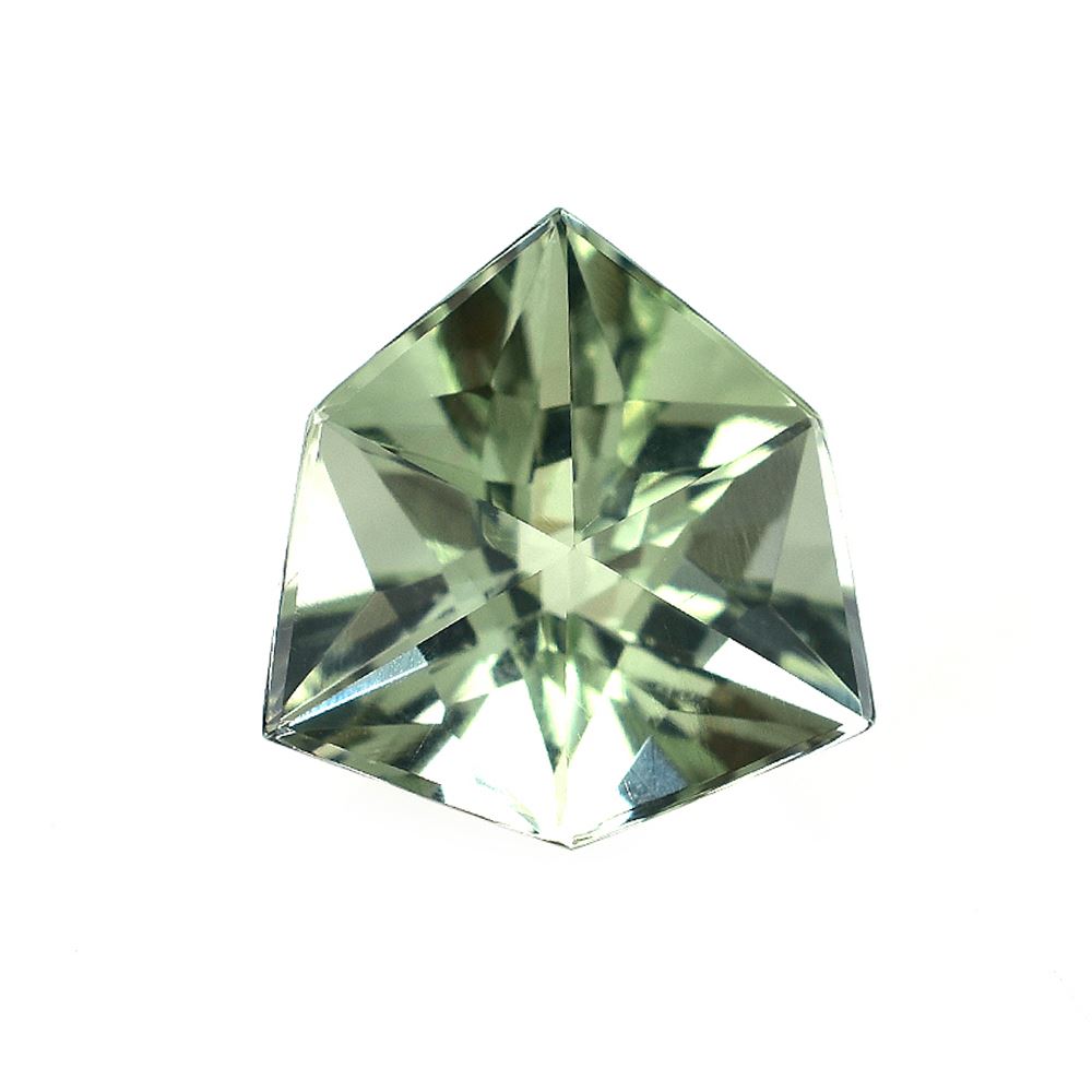 GREEN AMETHYST FANCY TRILLIAN (C1/CLEAN) 12.00X12.00 MM 4.14 Cts.