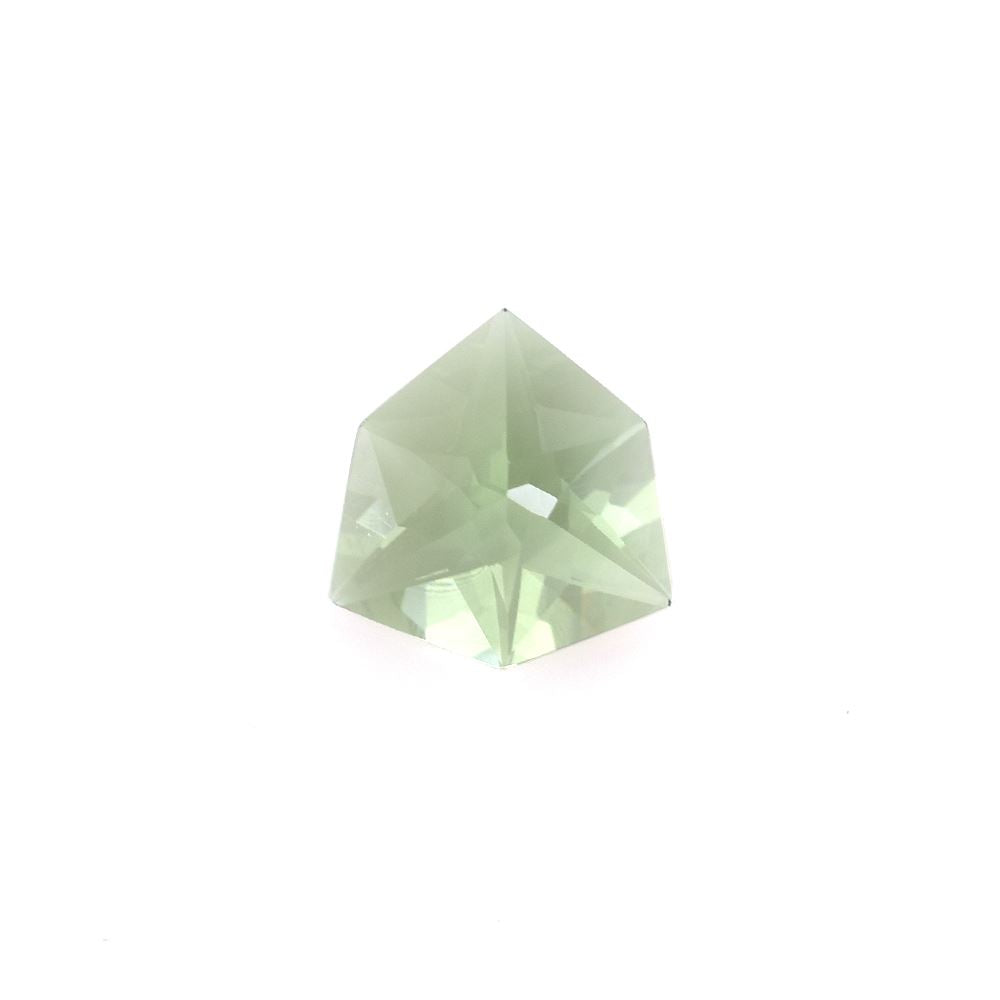 GREEN AMETHYST FANCY TRILLIAN (C1/CLEAN) 12.00X12.00 MM 4.14 Cts.