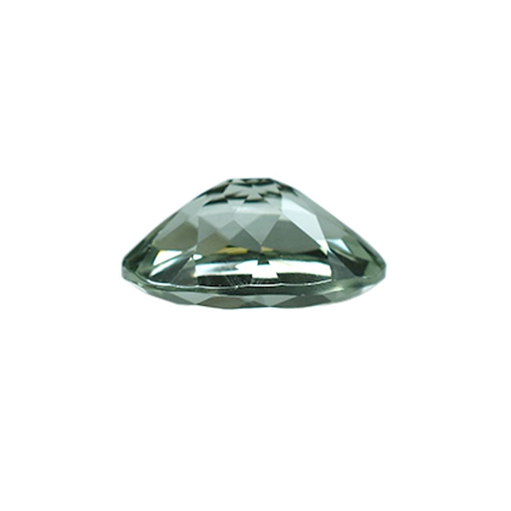 GREEN AMETHYST CUT OVAL (SPECIAL)(CLEAN) 16.00X12.00 MM 8.18 Cts.