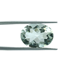 GREEN AMETHYST CUT OVAL (SPECIAL)(CLEAN) 16.00X12.00 MM 8.18 Cts.