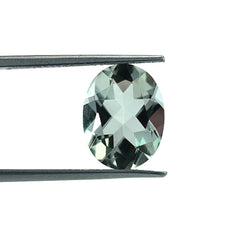 GREEN AMETHYST CUT OVAL (C-2)(CLEAN) 13.00X10.00 MM 4.30 Cts.