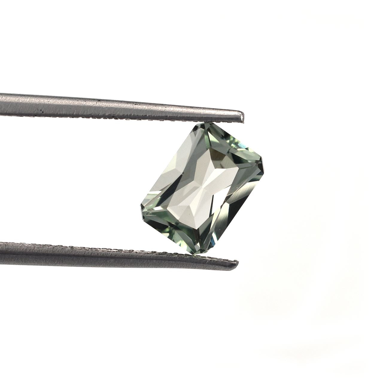GREEN AMETHYST RADIANT CUT OCTAGON (C-1/CLEAN) 8.50X6.00 MM 1.60 Cts.