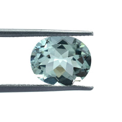 GREEN AMETHYST CUT OVAL (C-1)(CLEAN) 12.00X10.00 MM 4.49 Cts.