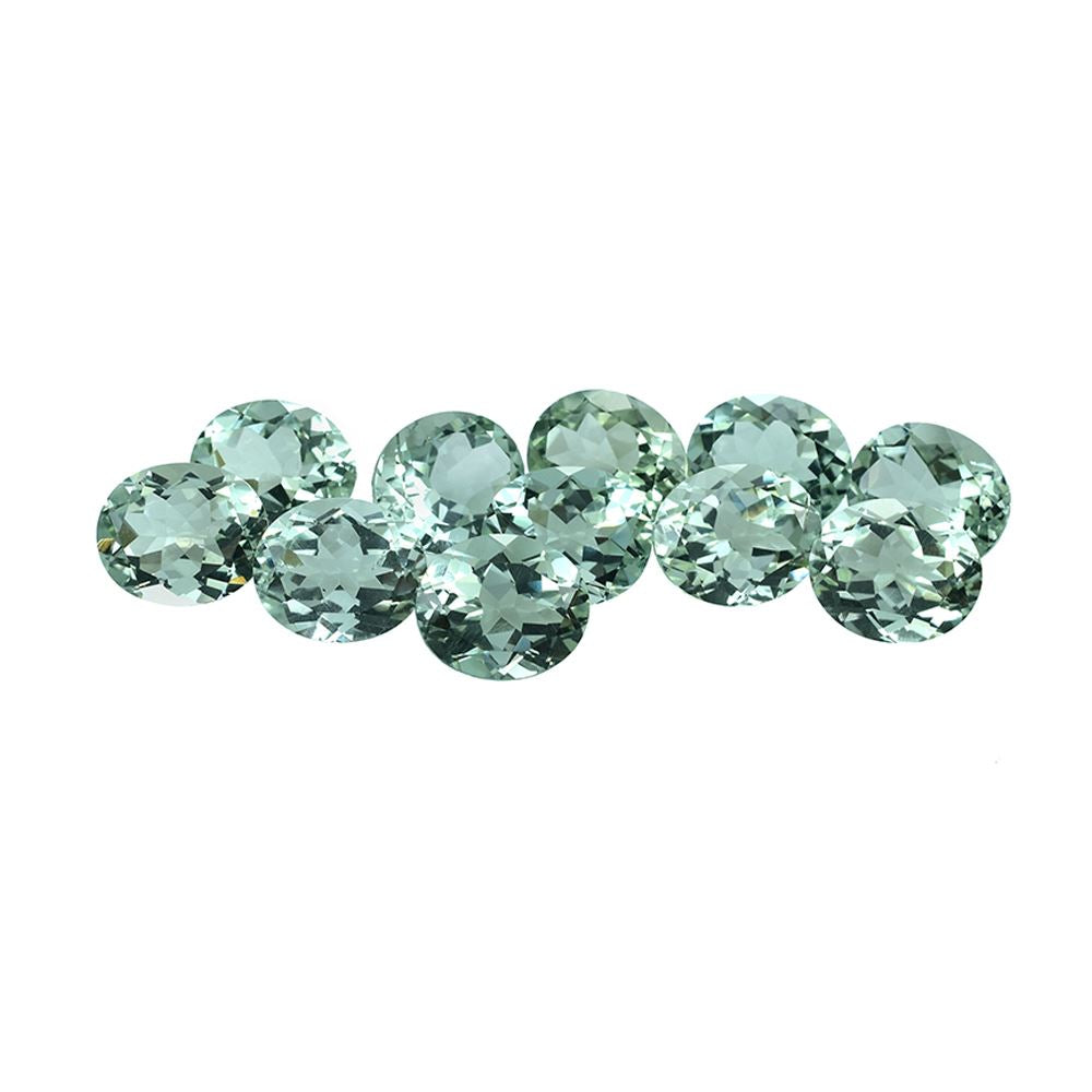 GREEN AMETHYST CUT OVAL (C-1)(CLEAN) 12.00X10.00 MM 4.49 Cts.