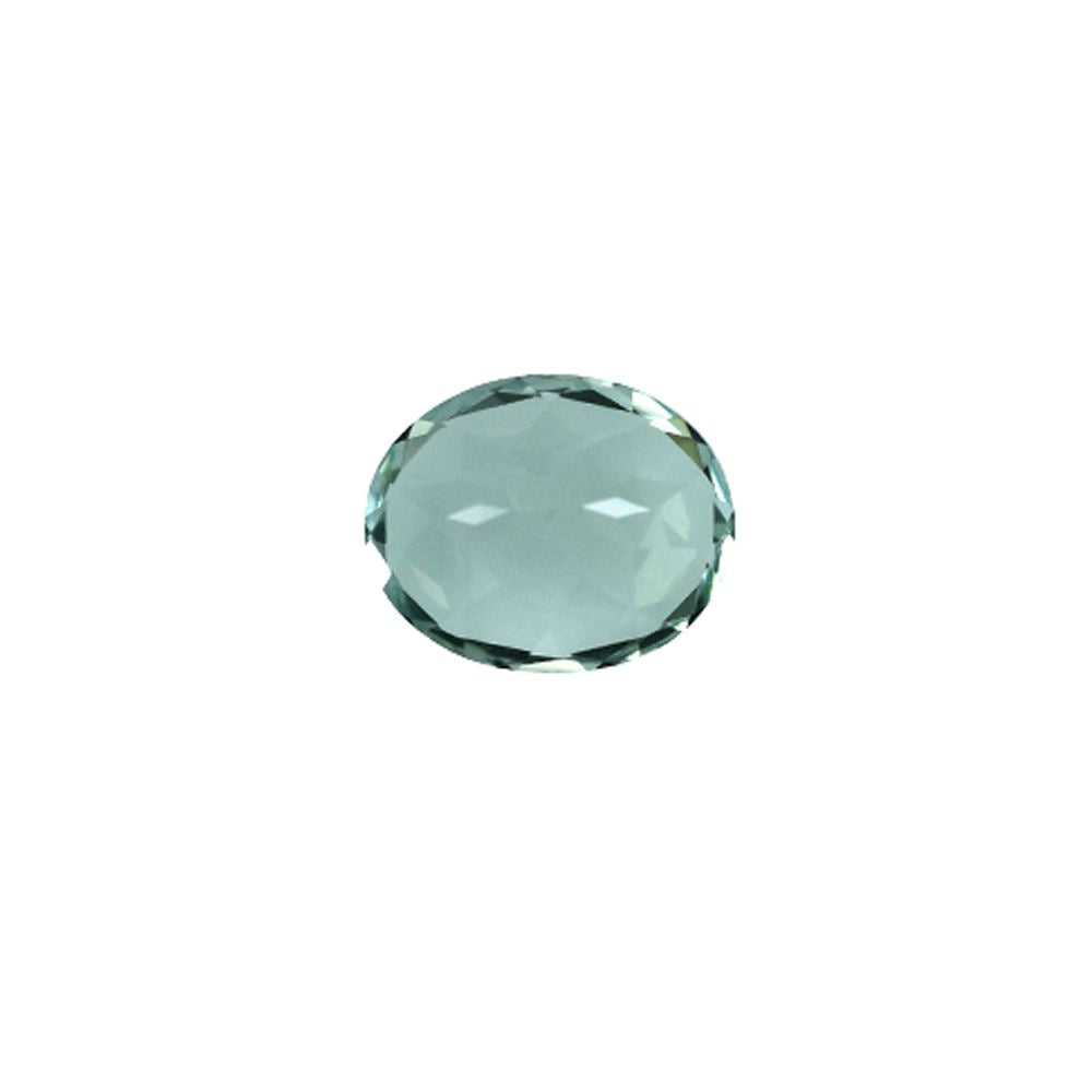 GREEN AMETHYST CUT OVAL (C-2)(CLEAN) 11.00X9.00 MM 3.30 Cts.