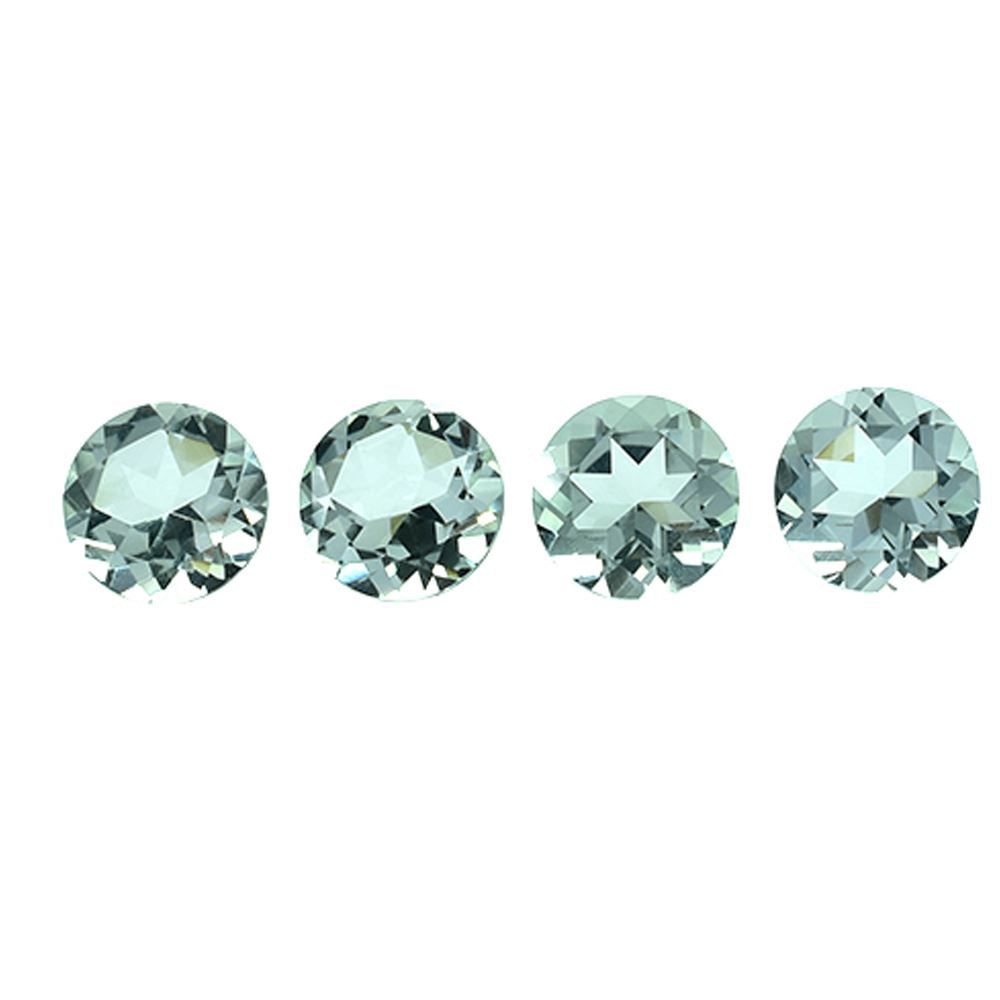GREEN AMETHYST CUT ROUND (C-2)(CLEAN) 9.00X9.00 MM 2.03 Cts.