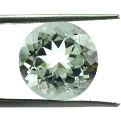 GREEN AMETHYST CUT ROUND (C-1)(CLEAN) 14.00X14.00 MM 9.75 Cts.