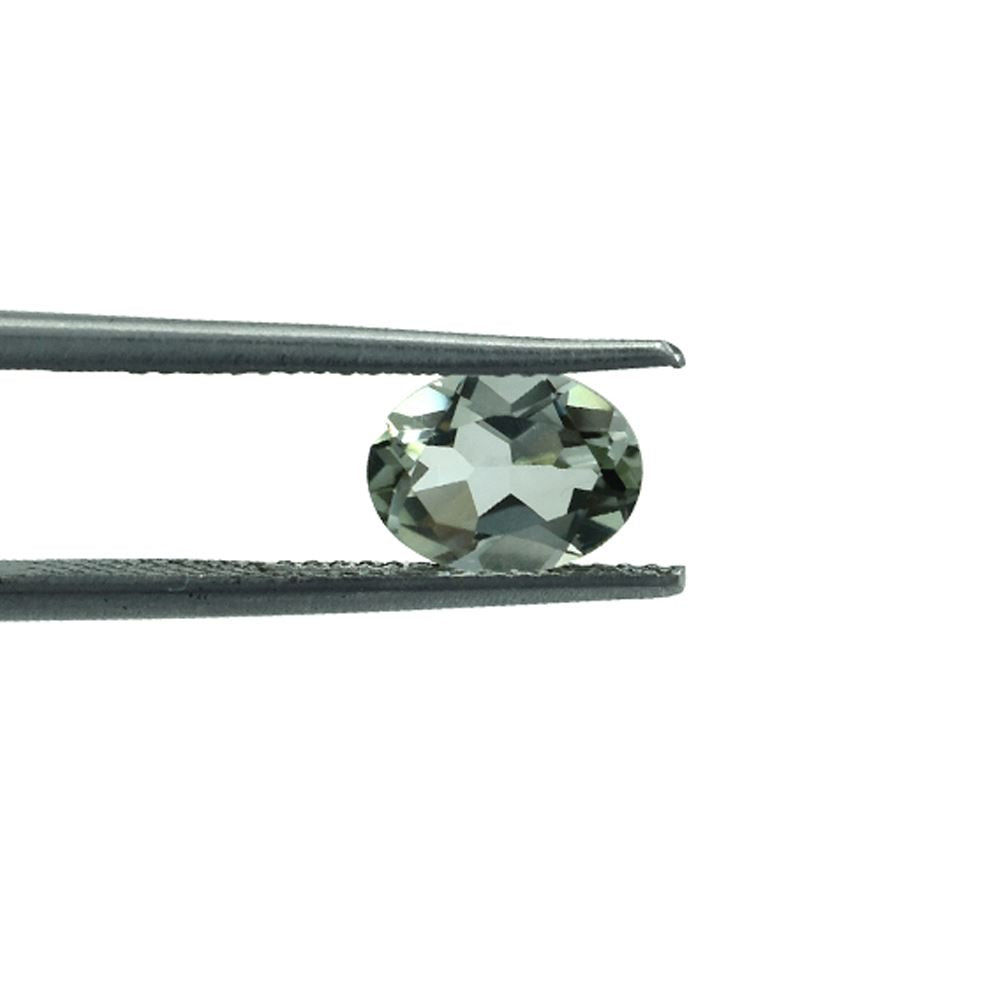 GREEN AMETHYST CUT OVAL (C-2)(CLEAN) 8.00X6.00 MM 1.14 Cts.