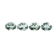 GREEN AMETHYST CUT OVAL (C-2)(CLEAN) 8.00X6.00 MM 1.14 Cts.
