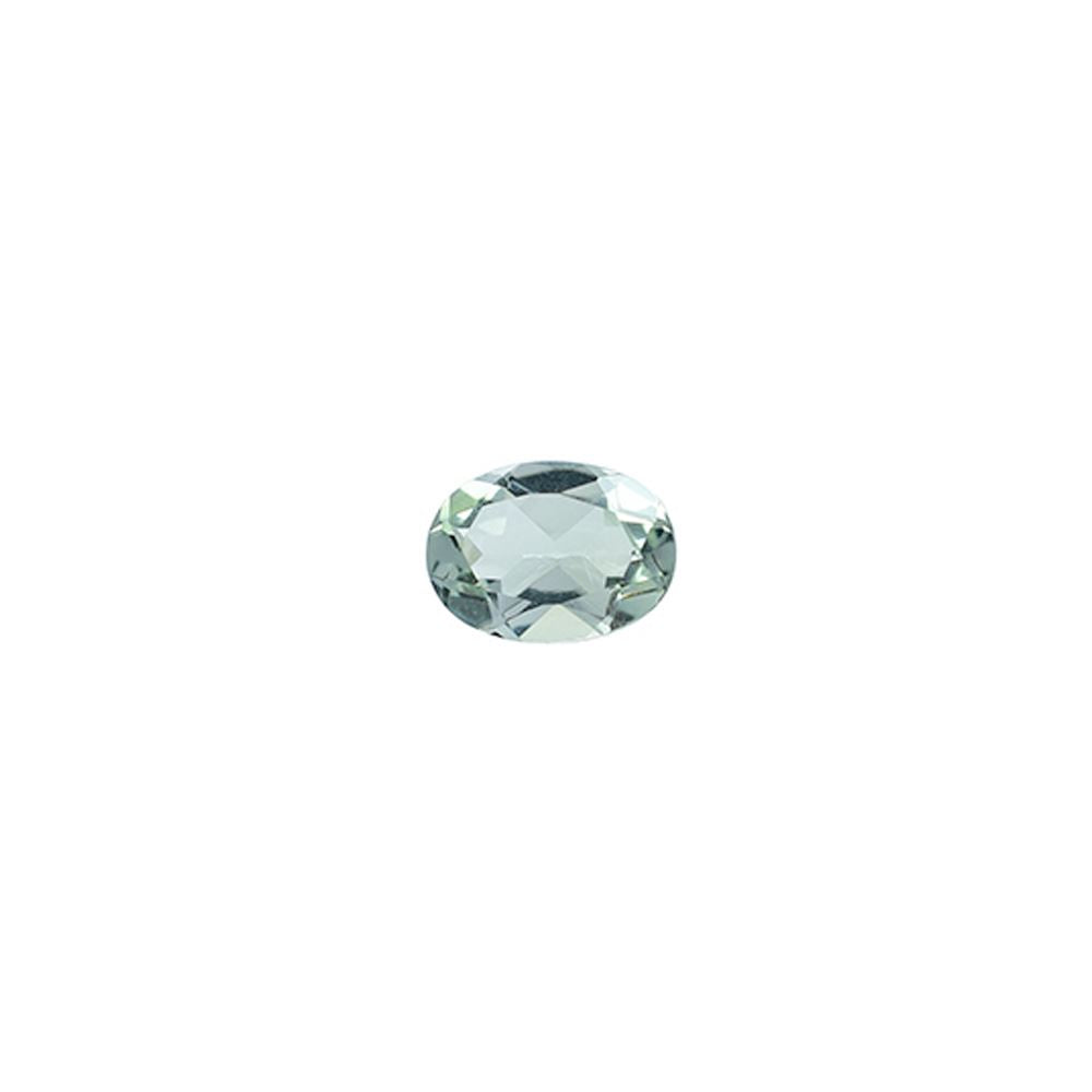 GREEN AMETHYST CUT OVAL (C-2)(CLEAN) 7.00X5.00 MM 0.71 Cts.