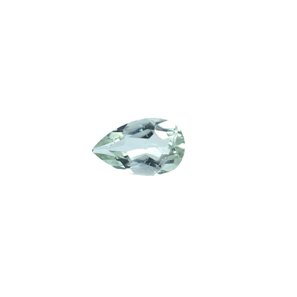 GREEN AMETHYST CUT PEAR (C-3)(CLEAN) 8.00X5.00 MM 0.73 Cts.