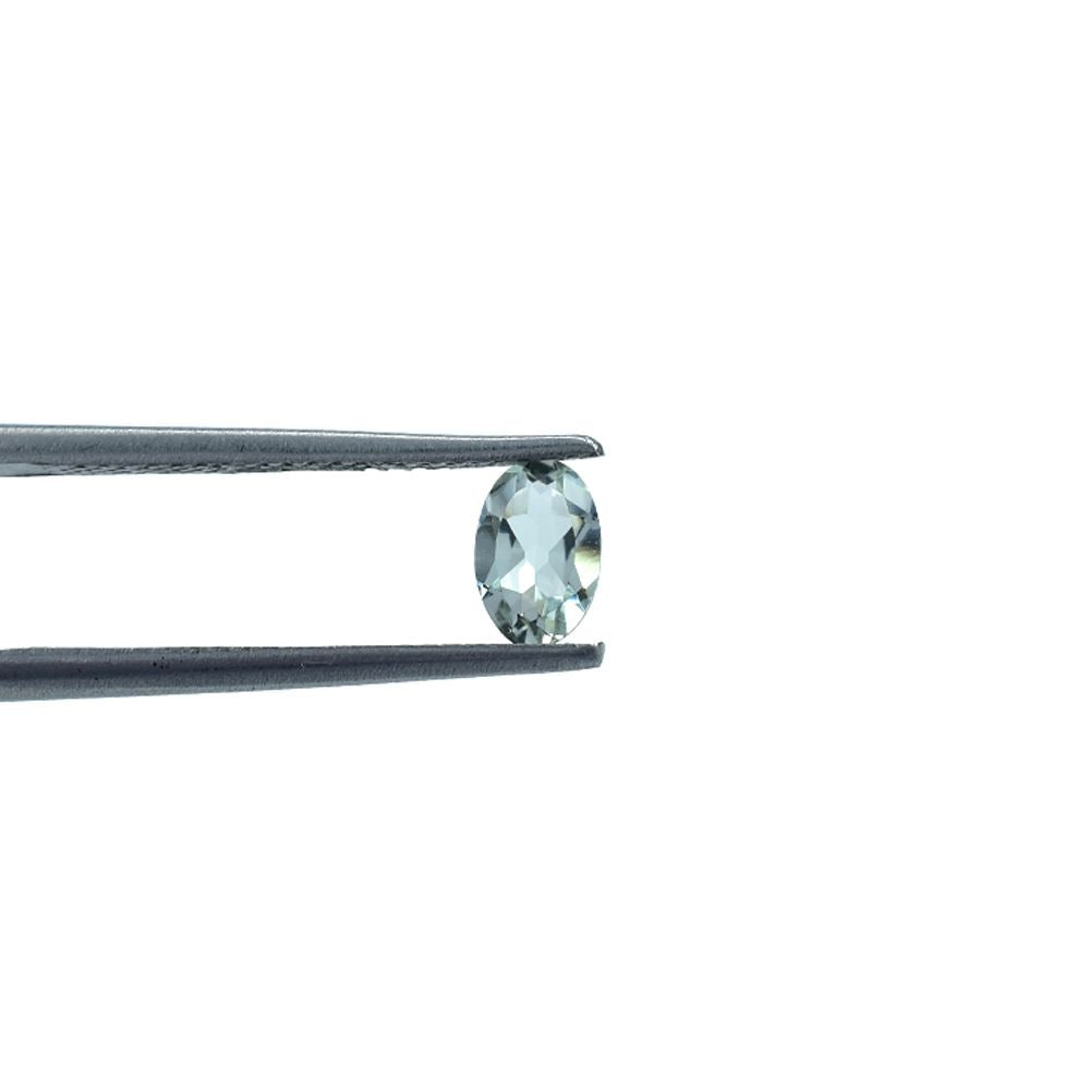 GREEN AMETHYST CUT OVAL (C-2)(CLEAN) 6.00X4.00 MM 0.39 Cts.