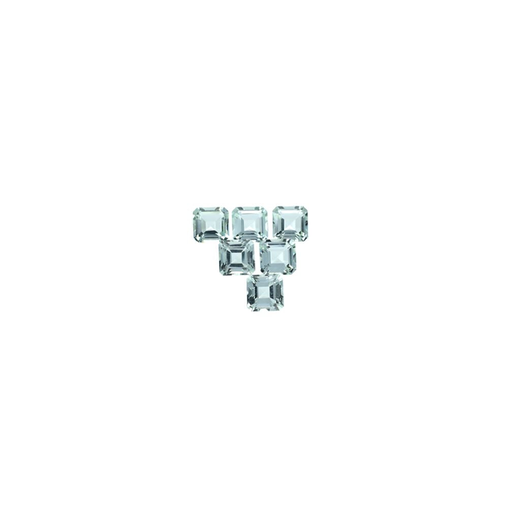 GREEN AMETHYST STEP CUT SQUARE-OCTAGON (C-2)(CLEAN) 6.00X6.00 MM 1.02 CTS