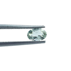 GREEN AMETHYST CUT OVAL (C-1)(CLEAN) 6.00X4.00 MM 0.43 Cts.