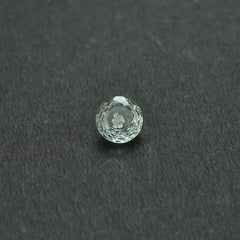 GREEN AMETHYST (WITH INSIDE DIAMOND) CUT ROUND 7.00X7.00 MM 1.10 Cts.
