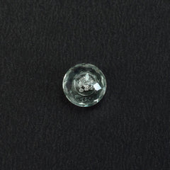GREEN AMETHYST (WITH INSIDE DIAMOND) CUT ROUND 7.00X7.00 MM 1.10 Cts.