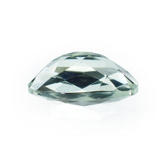GREEN AMETHYST CHECKER CUT CUSHION 14X10MM 6.15 Cts.