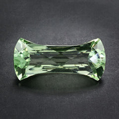 GREEN AMETHYST CHECKER CUT FANCY 24X11MM 13.00 Cts.