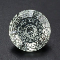 GREEN AMETHYST NIRVANA CUT ROUND 14MM 8.57 Cts.