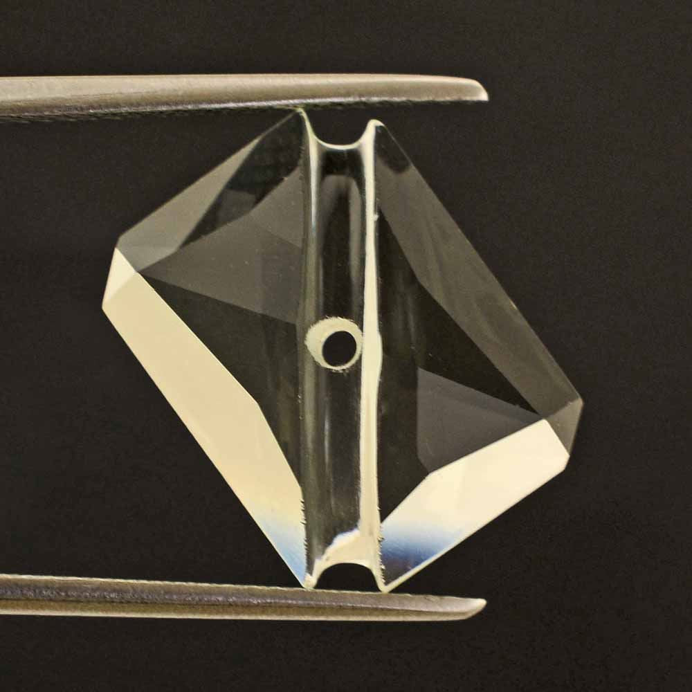 GREEN AMETHYST OCTAGON CABS WITH CARVED BELT 16X12MM 7.48 Cts.