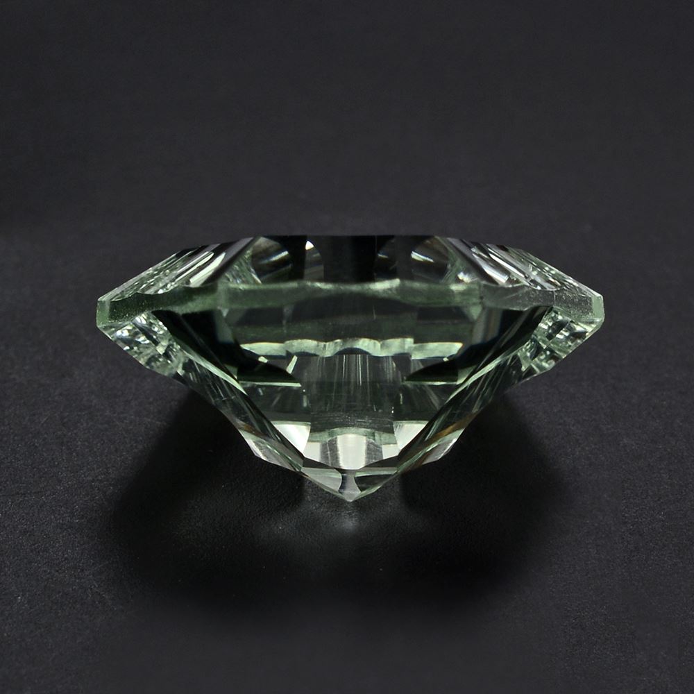 GREEN AMETHYST CONCAVE SPLENDOR CUT HEXAGON 16MM 13.51 Cts.