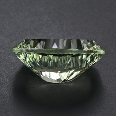 GREEN AMETHYST CONCAVE CUT OVAL 18X13MM 11.07 Cts.
