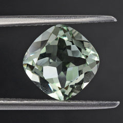 GREEN AMETHYST CUT CUSHION (C1) 9MM 2.83 Cts.