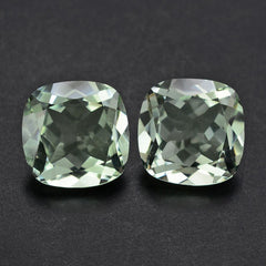GREEN AMETHYST CUT CUSHION (C1) 9MM 2.83 Cts.