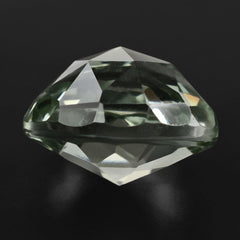GREEN AMETHYST HIGH DOME ROSE CUT ROUND 12MM 6.62 Cts.