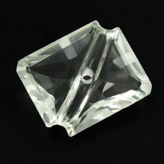 GREEN AMETHYST OCTAGON CABS WITH CARVED BELT (FRONT/BACK) 12X10MM 4.05 Cts.