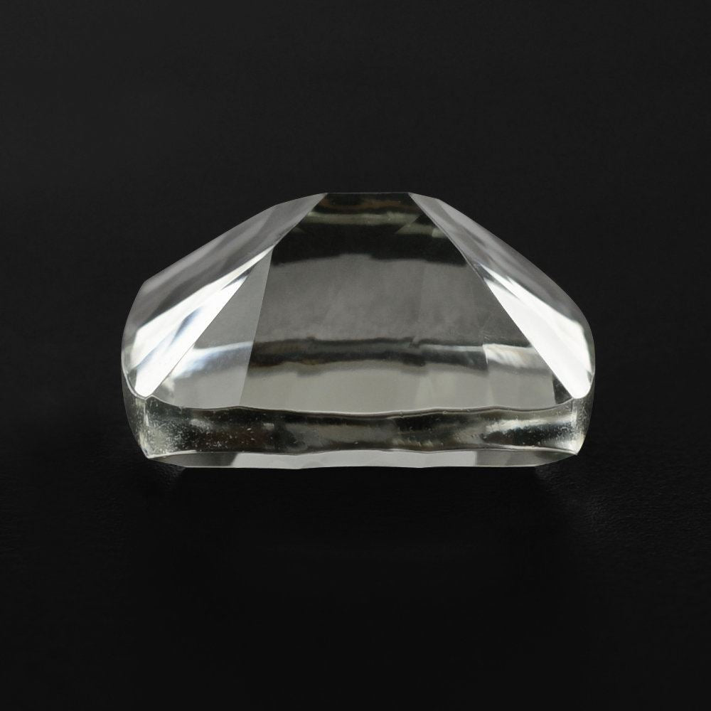 GREEN AMETHYST CONCAVE CUT CUSHION 10X8MM 2.85 Cts.