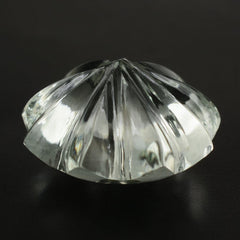 GREEN AMETHYST UMBRELLA ROUND 12MM 5.23 Cts.
