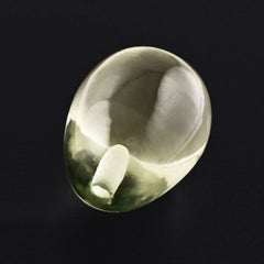 GREEN AMETHYST PLAIN EGGS 9X6.50MM 2.53 Cts.